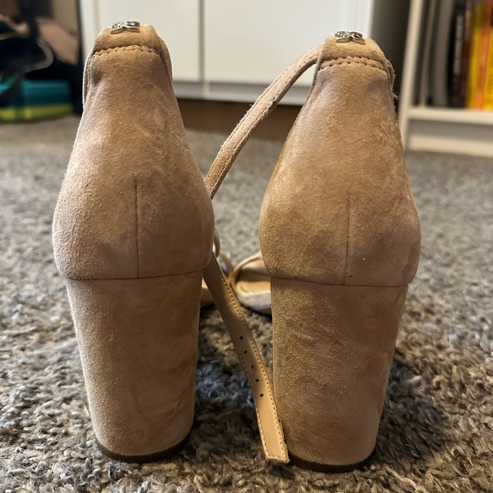 Sam Edelman Tan Suede Women's Heels